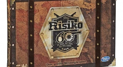 Hasbro – Risiko – 60 Jahre Jubiläums-Ausgabe Brettspiel Gesellschaftsspiel Spiel für 42,49€ inkl. Versand!