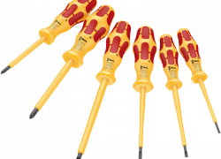 Wera 1060 i/1062 i/6 Schraubendrehersatz Kraftform VDE, 6-teilig für 19,89€ inkl. Versand!