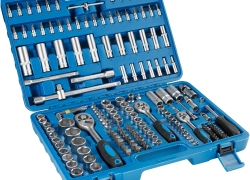 171-teilig Knarrenkasten Ratschenkasten Steckschlüsselsatz 1/4 3/8 1/2″ Koffer für 69,99€ inkl. Versand!