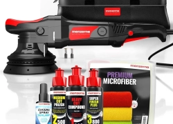 Exzenter Auto Poliermaschinen Set Menzerna 15mm Hub Polituren + Zubehör für 116,99€ inkl. Versand!