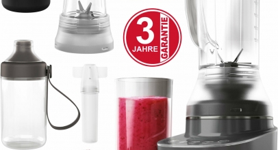 AEG Standmixer Smoothie Maker Edelstahl Klingen BPA-frei 15000 UpM Mixer für 49,99€ inkl. Versand!