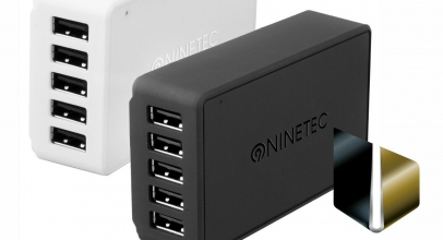 NINETEC 40W 5-Port USB Universal Ladegerät Multi Netzteil SmartIQ Technologie für 8,88€ inkl. Versand!