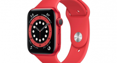 Apple Watch Series 6 Aluminium PRODUCT RED 44mm Smartwatch Fitnesstracker (gebraucht) für 249,90€ inkl. Versand!