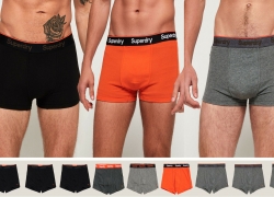 Superdry 3er Pack Herren Orange Label Sport Boxershorts für 13,99€ inkl. Versand!