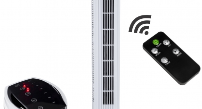 AERSON Turmventilator 45W Standventilator Säulenventilator mit Timer und Fernbedienung für 44,99€ inkl. Versand