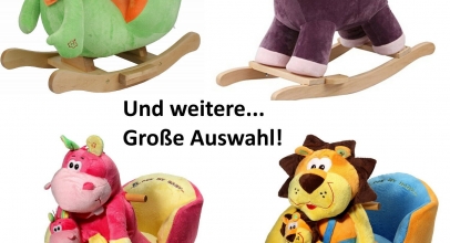 Knorr-Baby Plüsch Schaukeltiere für je 39,90€ inkl. Versand!