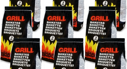 27kg Premium Grillbriketts (Pinie Eiche) für 29,95€