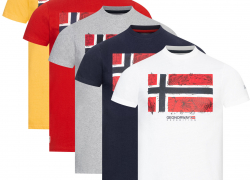 Geographical Norway – Herren T-Shirt Baumwolle Print Shirt für 18,90€ inkl. Versand!