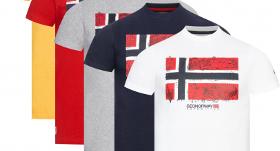 Geographical Norway – Herren T-Shirt Baumwolle Print Shirt für 18,90€ inkl. Versand!