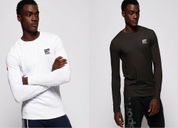 Superdry Core Sign Off Langarm-T-Shirt für 13,95€ inkl. Versand!