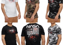 Herren T-Shirt Camouflage Kurzarm Rundhals Shirt Modell für 14,90€ inkl. Versand!