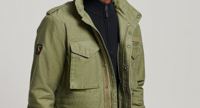 Superdry Herren Military M65 Feldjacke mit Teddyfellfutter für 55,99€ inkl. Versand!