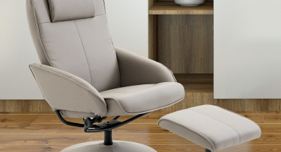 HOMCOM Relaxsessel Fernsehsessel 360° drehbar mit Fußstütze für 99,99€ inkl. Versand