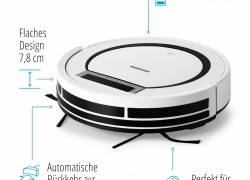 MEDION MD 18600 Saugroboter (beutellos, 2600mAh) für 99,99€