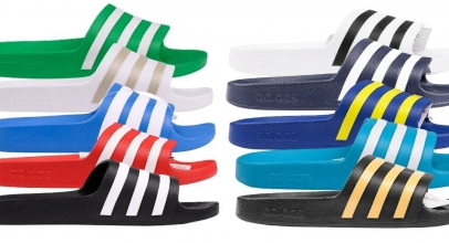 adidas Aqua Slide Herren Adilette Badeschuhe für 21,90€ inkl. Versand!