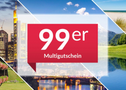 Animod 99er Multigutschein 1 Nacht oder 2 Nächte inkl. Frühstück für 2 Personen für 89,98€ inkl. Versand!