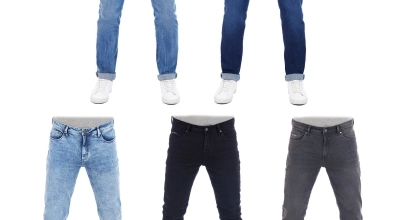 DENIMFY Jeans Herren Stretch Straight Fit DFMiro Jeanshose Baumwolle Denim für 27,99€ inkl. Versand!