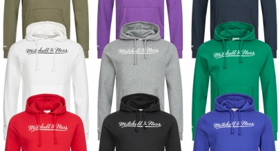 Mitchell & Ness Script Herren Hoodie Kapuzenpullover für 22,99€ inkl. Versand!