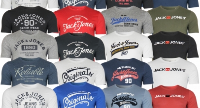 Jack & Jones Herren T-Shirt mit Rundhals Kurzarm Sport für je 9,50€ inkl. Versand