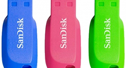 SANDISK Cruzer Blade™ 3er Pack USB-Stick, Blau/Pink/Grün, 16 GB für 12,99€ inkl. Versand
