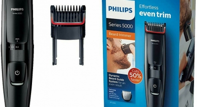 Philips Series 5000 Bartschneider Akku kabellos abwaschbar für 39,99€ inkl. Versand!