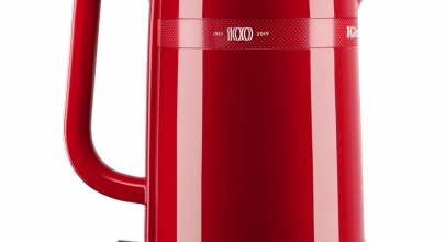 KitchenAid 5KEK1565HESD Wasserkocher 1,5L 2400 Watt doppelwandig Rot für 71,99€ inkl. Versand!