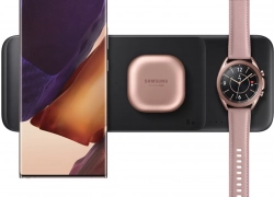 Samsung Wireless Charger Trio EP-P6300TBEGEU schwarz Induktionsladegerät Qi – Hervorragend Refurbished für 21,51€ inkl. Versand!