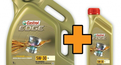 Castrol Motoröl Edge mit Fluid TITANIUM 5W-30 Long Life Aktion 5 + 1 Liter für 42,99€ inkl. Versand!
