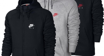 Nike Air Heritage Fleece Full Zip Hoodie Sweatshirt für 34,95€ inkl. Versand