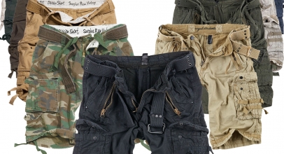 SURPLUS Raw Vintage DIVISION/ROYAL Cargo Shorts für 29,90€ inkl. Versand
