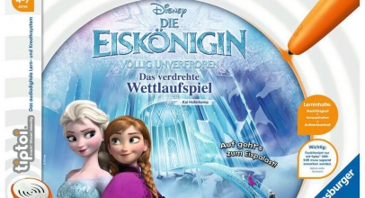 RAVENSBURGER tiptoi® Die Eiskönigin Völlig Unverfroren – das verdrehte Wettlaufspiel für 16,14€ inkl. Versand!