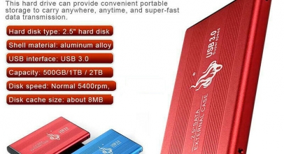 Externe tragbare Festplatte 500GB bis 2TB USB 3.0 SATA 3.0 Memory Drive 5400rpm ab 28,55€ inkl. Versand!