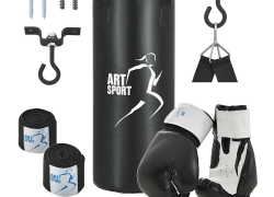 Box Set Boxsack 8kg, Deckenhalterung, Handschuhe & Bandagen für 36,95€ inkl. Versand!