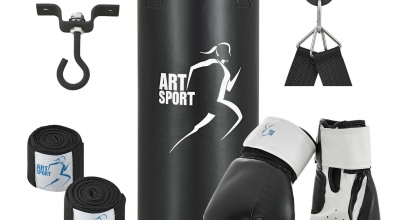 Box Set Boxsack 8kg, Deckenhalterung, Handschuhe & Bandagen für 36,95€ inkl. Versand!