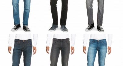 WRANGLER Herren Jeans 5-Pocket Hose Denim Regular Fit Skinny Fit Tapered Leg für 29,99€ inkl. Versand