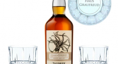 Game of Thrones Haus Graufreud Set Talisker Select Whisky + 2 gravierte Gläser für 61,95€ inkl. Versand!