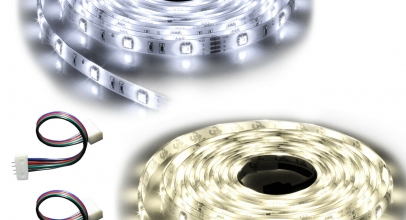 NINETEC 5m Stripe (30 LED pro Meter) Warmweiß oder Kaltweiß für je 7,77€ inkl. Versand!