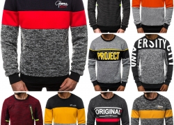 Ozonee Herren Sweatshirt Langarmshirt  Pulli Print für 11,95€ inkl. Versand!