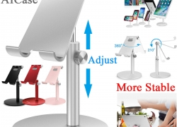 Aluminium verstellbarer Desktop Halter Tisch Ständer Handy/Smartphone/Tablet für 8,41€ inkl. Versand!