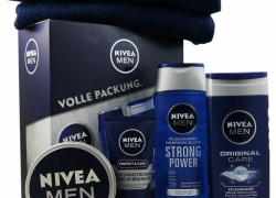 NIVEA MEN 5-tlg Geschenkset Set SG & Shampoo & Gesichtscreme & Creme & Handtuch für 10,79€ inkl. Versand!