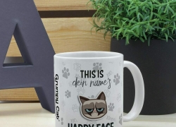 Disney bedruckte Namentasse – Grumpy Cat – Happy Face für 14,95€ inkl. Versand!