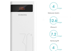 ROMOSS 30000mAh Powerbank QC3.0 Type-C PD 3*USB Externer Akku für 22,49€ inkl. Versand!