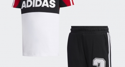 adidas Athletics Graphic Kinder Trainingsanzug Set für 22,90€ inkl. Versand!