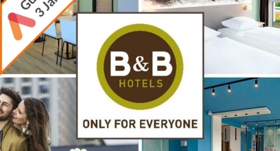 Kurzreise Multigutschein 55x B&B Hotels zur Auswahl 3 Tage 2 Personen + Frühstück für 84,98€ inkl. Versand!