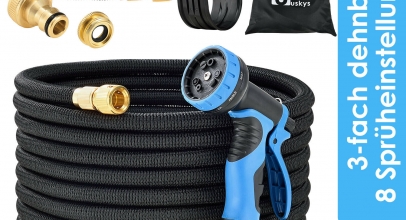 Juskys® Flexibler Wasserschlauch Flexischlauch Aqua Pro für 24,95€ inkl. Versand!