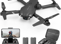 4DRC WiFi FPV Drohne Faltbar Dual 1080P Kamera 2Batterie Quadrocopter Selfie RC für 26,99€ inkl. Versand!