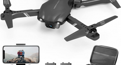 4DRC WiFi FPV Drohne Faltbar Dual 1080P Kamera 2Batterie Quadrocopter Selfie RC für 26,99€ inkl. Versand!