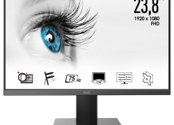 MSI PRO MP241XDE LED-Monitor 60,5cm (23,8 Zoll) (Full HD, 8ms, VA, HDMI, VGA) für 80,10€ inkl. Versand!