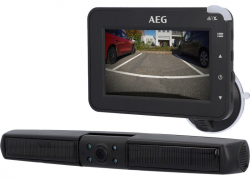 Rückfahrkamera Solar AEG mit Farbmonitor RV4.3 kabellos 110° Einparkhilfe für 71,99€ inkl. Versand!