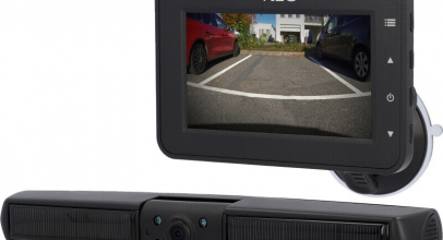 Rückfahrkamera Solar AEG mit Farbmonitor RV4.3 kabellos 110° Einparkhilfe für 71,99€ inkl. Versand!